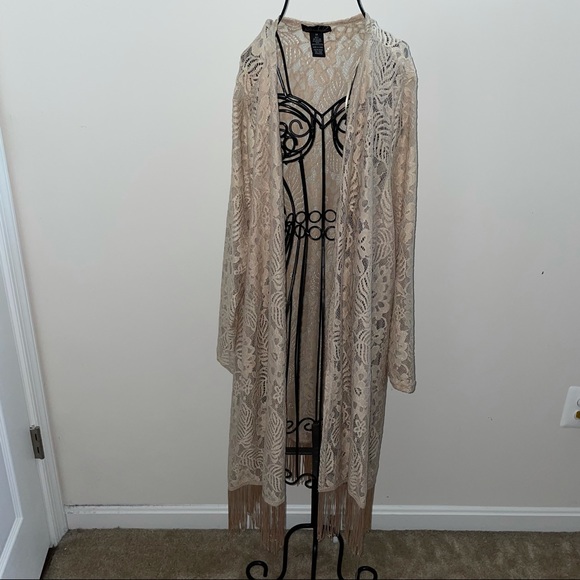 Question Sweaters - Lace Cardigan by Question